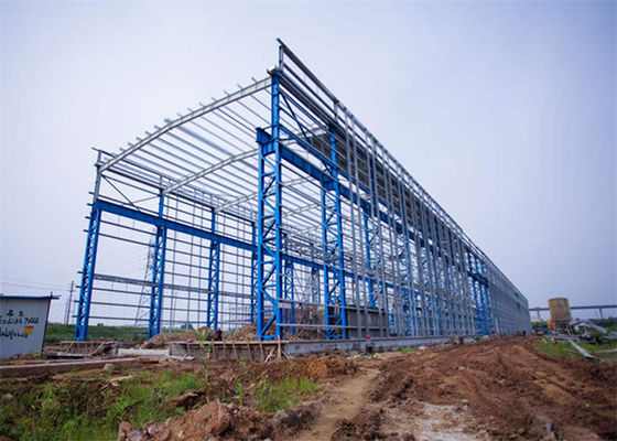 Progettazione dell'ingegnere di montaggio del magazzino prefabbricata struttura portale della struttura d'acciaio